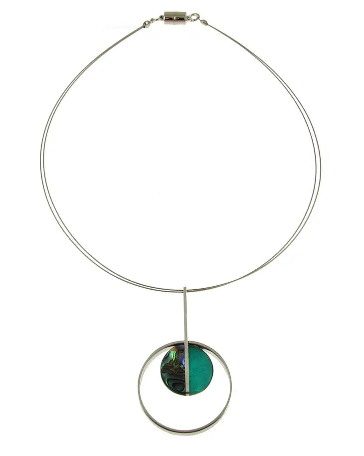 Origin 2Tone Pendant Necklace Style 2206