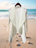 Vanite 820165 white duster - medium long