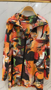 Vanite Couture Jacket 88096 Grey/Multi, orange/Multi, Red/Multi