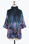 Damee Autumn Leaves Turtleneck Tunic 9214-PRP F24