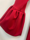 FINAL SALE - Alberto Makali Burgundy Dress 185414