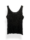 FINAL SALE - Cartise Black Tank Top 01150