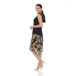 Veeca Dress Black/Tropical Style DR1032