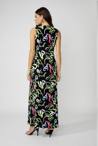 Frank Lyman Maxi A-line Dress With Pockets Style 256189 S25