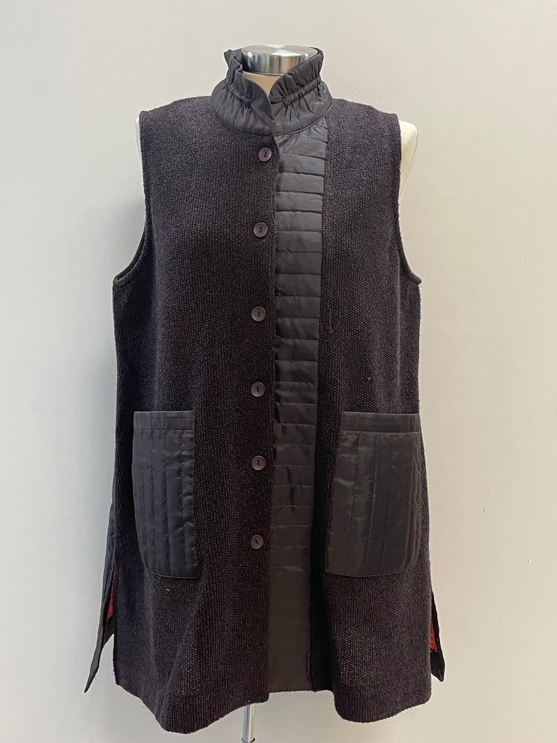 TERRA Dark Chocolate Vest T4459