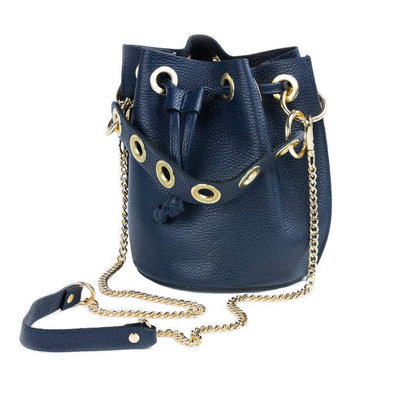 Germán Fuentes GF0441 LEATHER BUCKET BAG