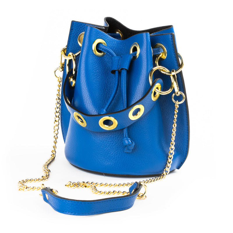 Germán Fuentes GF0441 LEATHER BUCKET BAG