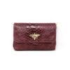 German Fuentes   GF1184 LEATHER BUTTERFLY CROSSBODY