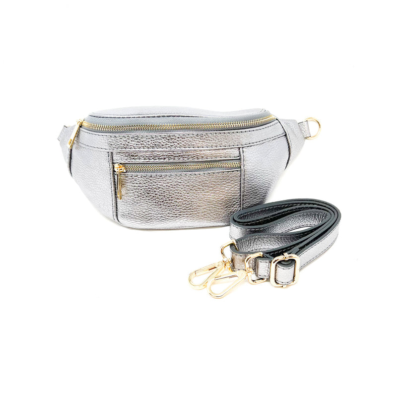 Germán Fuentes GF2022 LEATHER CROSSBODY FANNY PACK