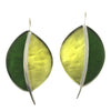 Origin 2Tone Leaf Ear Earrings 2237