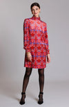 Tyler Boe Marni Velvet Tribal Dress