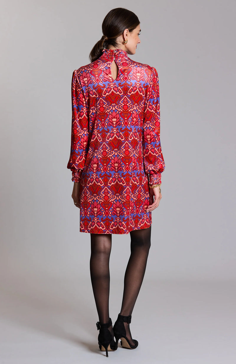 Tyler Boe Marni Velvet Tribal Dress