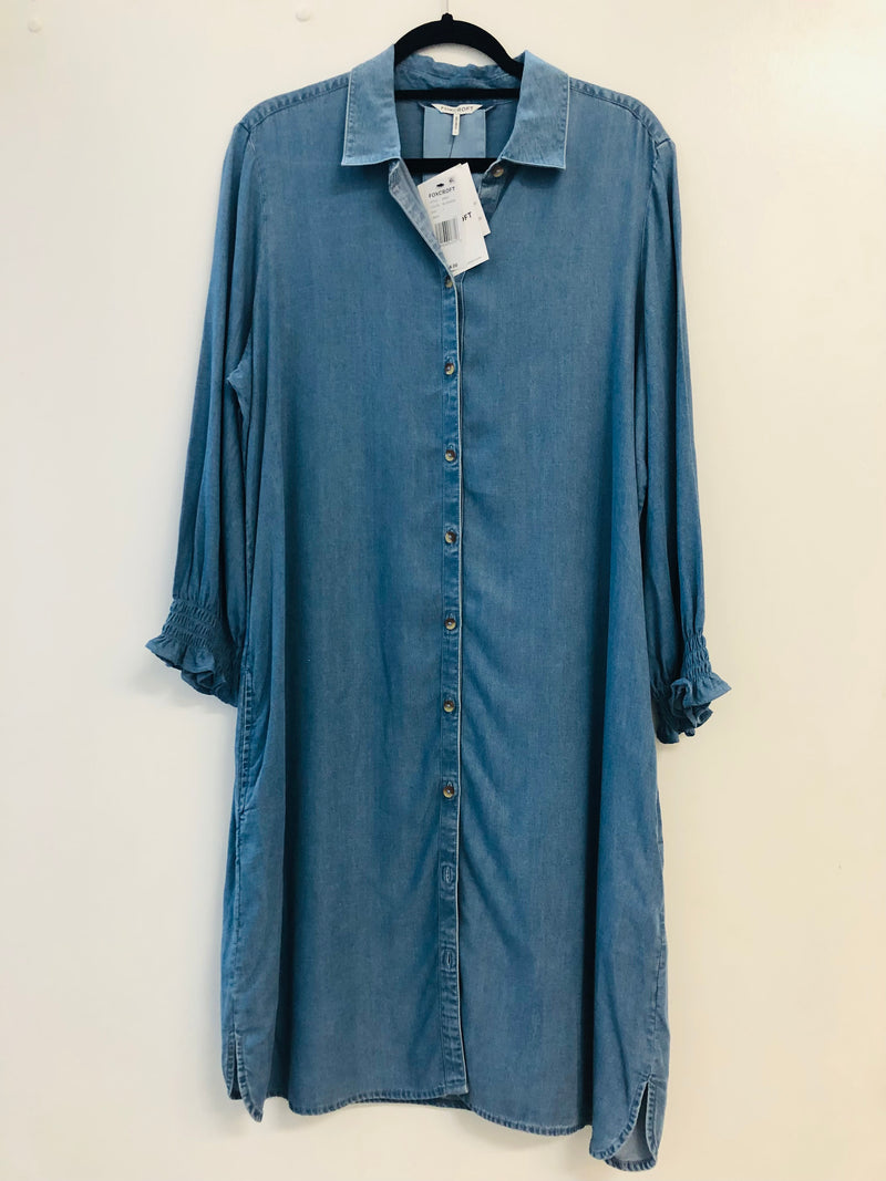 Foxcroft Dress Style-200621 Color-Bluewash