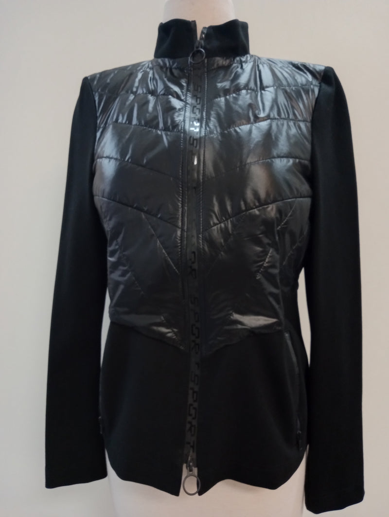 Final sale ICONA Jacket  Black Zipper Style 67215