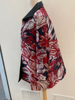 Grace Chuang Jacket 2273-2670 Navy/Red