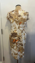 Joseph Ribkoff Dress 41688 Brown/Orange