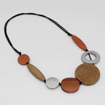 Sylca Presley Wood Necklace DW24N07