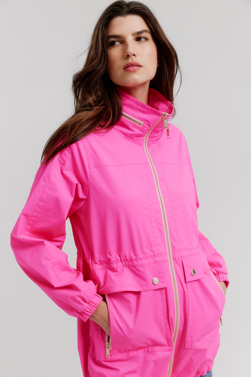 Nikki Jones Anorak w/ Adjustable Waist. K5687R-302