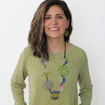 Sylca Multi Color Emmie Necklace Style LS22N43