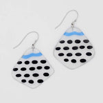 Sylca Blue Black Twilight Earrings Style LS23E02