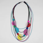 Sylca Multi Color Margarita Necklace LS24N08