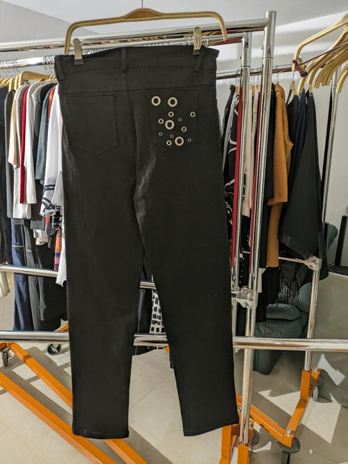 Vecceli Pants with Grommets Style MC1670