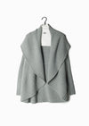 Look By M Pleats Shawl Cardigan