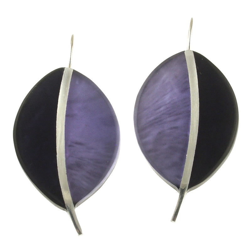 Origin 2Tone Leaf Ear Earrings 2237