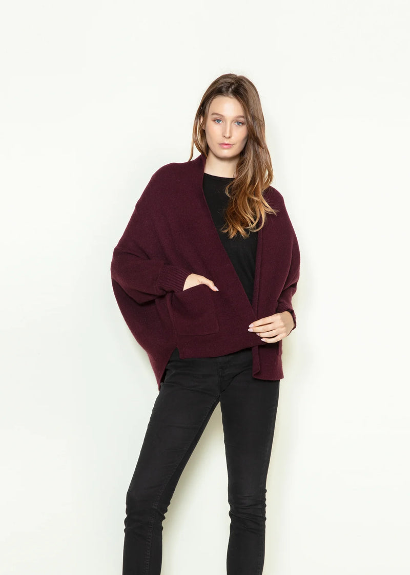 Look by M Everyday Cape Cardigan SM639