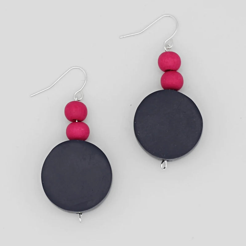 Sylca Round Emery Dangle Earring Style SD23E13