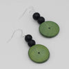 Sylca Lime and Black Dangle Earring SD23E33