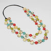 Sylca Double Strand Splatter Necklace Style SD23N16