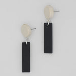 Sylca Anya Wood Dangle Statement Earring SD24E01