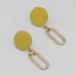 Sylca Kolly Gold Link Dangle Earring SD24E02