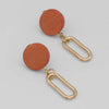 Sylca Kolly Gold Link Dangle Earring SD24E02