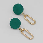 Sylca Kolly Gold Link Dangle Earring SD24E02