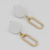 Sylca Kolly Gold Link Dangle Earring SD24E02