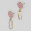 Sylca Kolly Gold Link Dangle Earring SD24E02