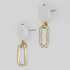 Sylca Kolly Gold Link Dangle Earring SD24E02