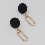 Sylca Kolly Gold Link Dangle Earring SD24E02