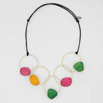 Multicolor Paige Loop Necklace SD24N04