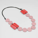 Sylca Pink Vivian Statement Necklace SD24N14