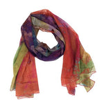 UBU Sheer Artist Print Scarf Style SH-006AP