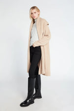 LOOK BY M Wide Shawl Collared Cardigan SM8704