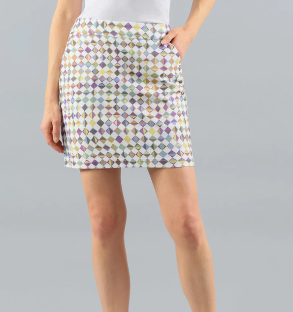 Final sale Lisette Caulfield Print Skort Style 942993