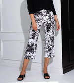 Lisette Cropped Trousers, Twig Print Style 946600