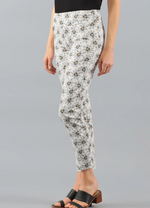 Lisette Narrow Ankle Pants, Daisy Print Style 95101