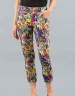 Lisette Thin Crop Pants, Malaga Print Style 958989