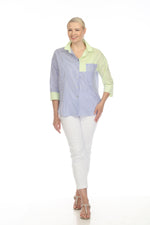 Terra Top T4536-Blue, Pink,