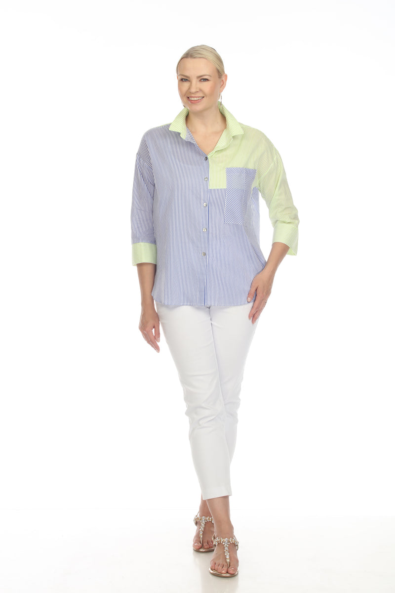 Terra Top T4536-Blue, Pink,